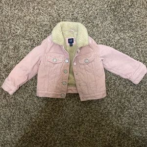 GAP 3T Sherpa Lined Corduroy Button up Jacket